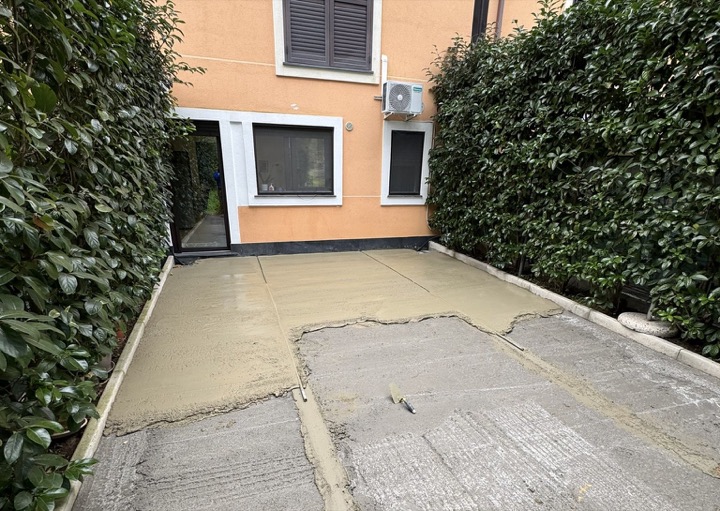 Lavoro edile completato